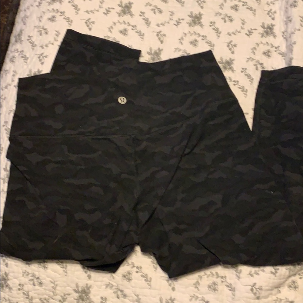 Black Camo Lululemon Align